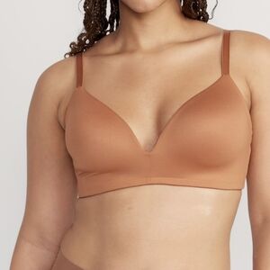 44DD • Old Navy • Wireless Full-Coverage Molded Bra - Cocoa mocha